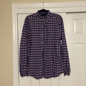 GAP Factory Men’s Plaid Button Down Shirt